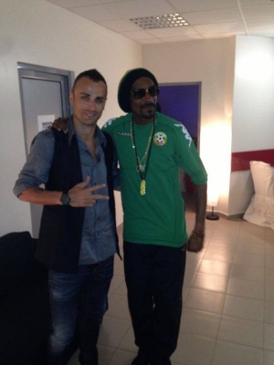 Бербо не пропусна концерта на Snoop Dogg