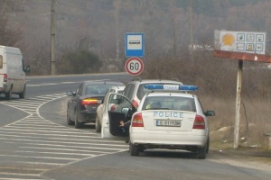 Верижна катастрофа на разклона от кв. „Младост" за кв. „Горубляне"