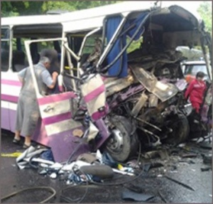 „Комсомолская правда”: Българският автобус може да е причина за катастрофата във Волинска област