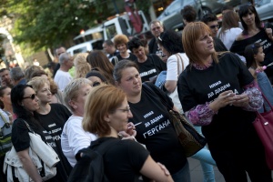 Цветана Манева подкрепи Червенкова на протест пред ВСС