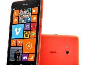 Lumia 625 е с най-голям дисплей сред телефоните на Nokia