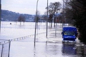 Проливни дъждове в Полша причиниха наводнения