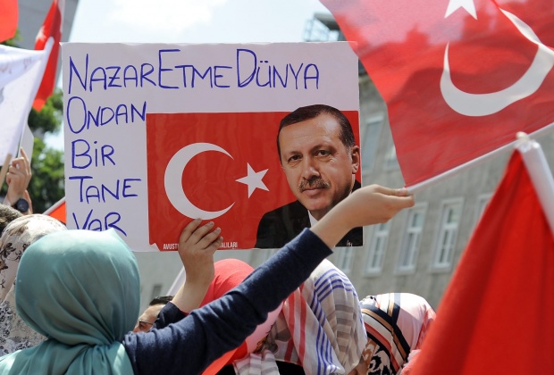 Ердоган критикува остро участниците в масовите демонстрации