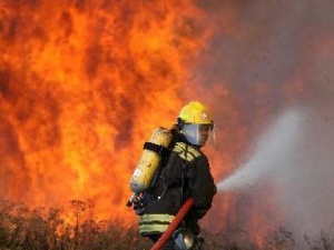 Горски пожар в Гърция опожари 15  жилищни сгради