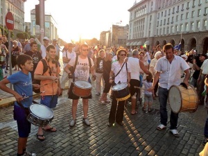 Протестът, ден 57: "Барикадата има две страни. Ние сме от светлата"