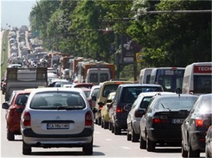 Изключително натоварен трафик в Бургас
