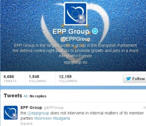 ЕНП: Не се намесваме във вътрешните работи на партиите