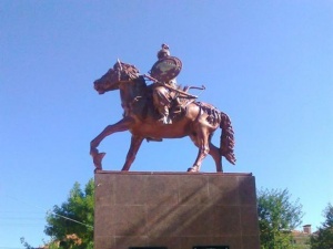 Донесоха пръст от гроба на кан Аспарух в България