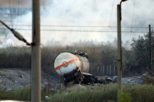 Нова авария край Варна - теч на газ от цистерна на гара Синдел
