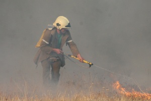 Сухопътните войски гасят пожара край Стара Загора
