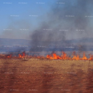 Огнеборци гасят пожара в района между Локорско, Войняговци и Челопечене