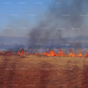 Огнеборци гасят пожара в района между Локорско, Войняговци и Челопечене