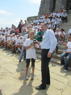 Миков участва в честванията на връх Шипка