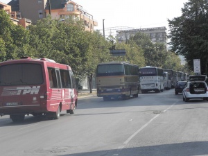 Благоевградски превозвачи на протест срещу нова транспортна схема