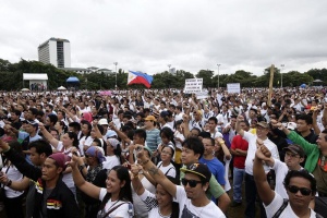 Десетки хиляди излязоха на протест срещу корупцията в Манила