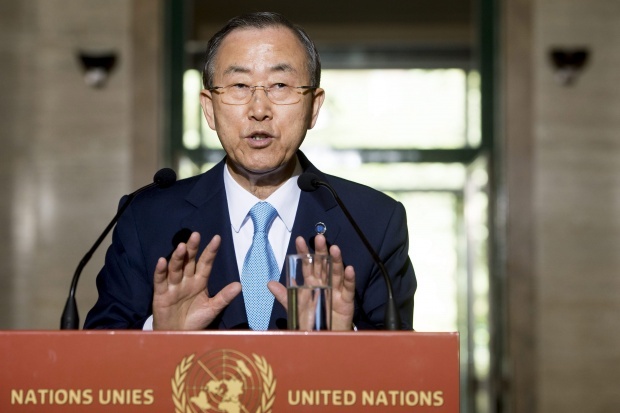 Бан Ки Мун: Светът гледа към Сирия