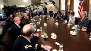 Барак Обама  убеди лидерите на Конгреса за военен удар срещу Сирия