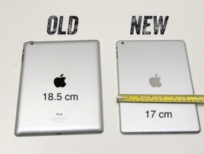 Видео сравнява корпуса на следващия iPad с настоящия модел