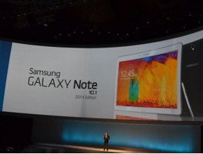 Galaxy Note 10.1 2014 е с по-голяма резолюция и ще работи с Galaxy Gear