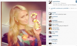 Парис Хилтън отлетя от София с любим сувенир