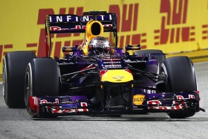 Фетел спечели квалификациите за Гран При на Сингапур