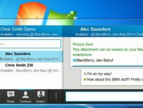 BlackBerry демонстрира версия на BlackBerry Messenger за Windows