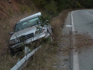 27-годишна жена в болница, след катастрофа край Симитли