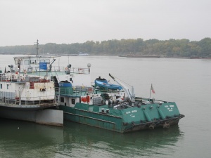 Русенски кораб с пробойна заседна в Дунав