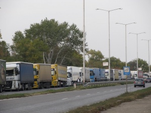 7-километрова опашка на „Дунав мост"