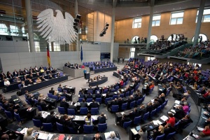 Бундестагът се събира на първото си заседание