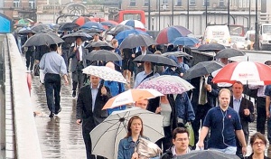 "Код червено" за силни дъждове във Великобритания