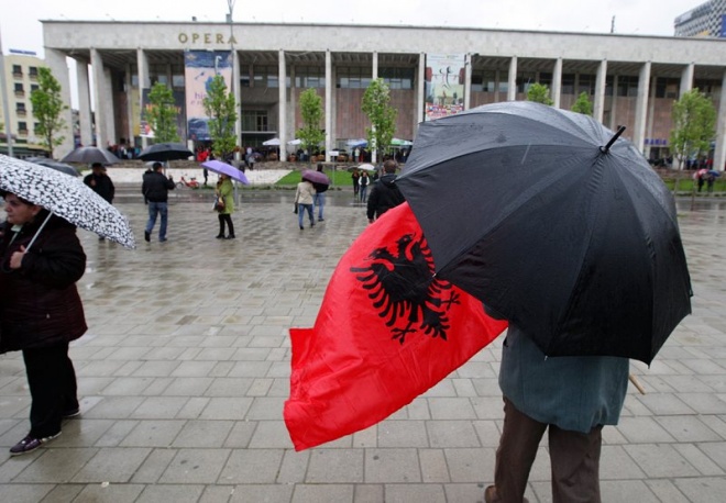 Албания под вода заради порои