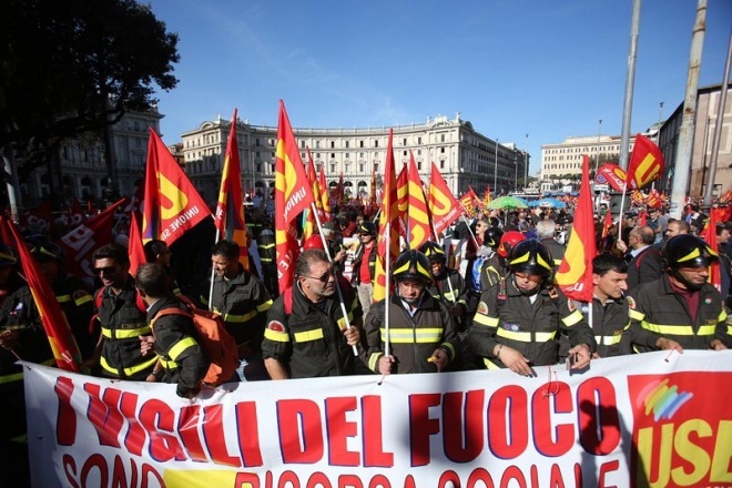 Масова стачка блокира Италия