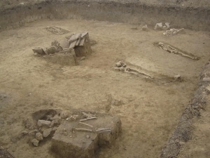 Откриха 376 гроба от траките до Средновековието край Русе