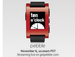Pebble обещава изненади на 6 ноември
