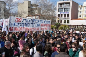 Хиляди гърци на протест срещу златодобива на Халкидики