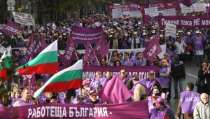 КНСБ не се присъедини към протестиращите пред парламента