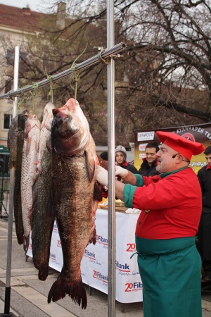 Ути сготви 100 кг риба в Стара Загора