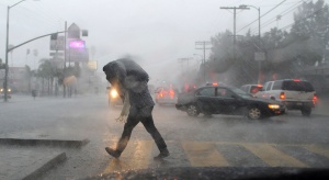 Силен вятър преобърна автобус в Полша