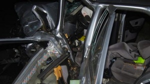 Катастрофа между линейка и лек автомобил в София