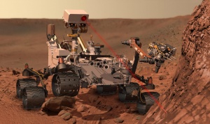 "Кюриозити" откри следи от древно езеро на Марс