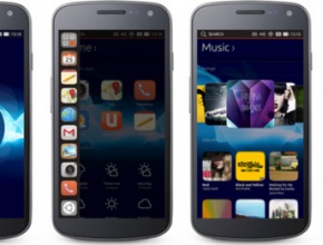Първите телефони с Ubuntu Touch идват през 2014 г. от неизвестен производител