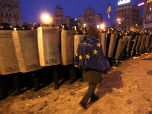 Не се оправдаха слухове, че “Беркут” ще атакуват протеста в Киев