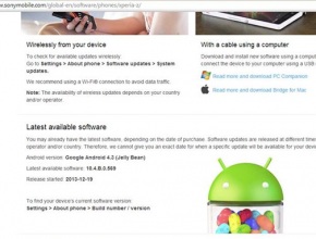 Android 4.3 за Xperia Z може да излезе на 19 декември