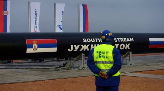 „Газпром“: Строителството на „Южен поток“ продължава