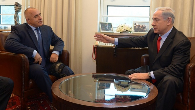 Бойко Борисов се срещна с премиера на Израел