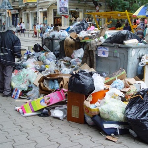 Половин тон отпадъци от новогодишната нощ в Пловдив