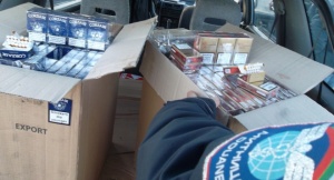Симеоновградски полицаи заловиха контрабандни цигари