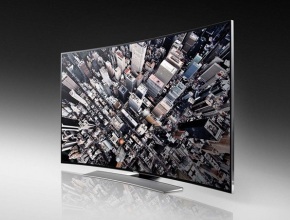 Samsung показа 78-инчов UHD телевизор с извит дисплей