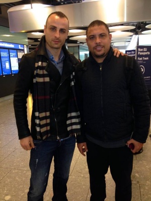 Бербатов се срещна с Роналдо